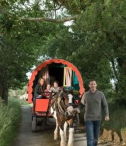 Take a Trip Around the Irish Countryside with Kilvahan Horsedrawn Caravans