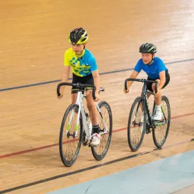 Try Cycling in a Velodrome
