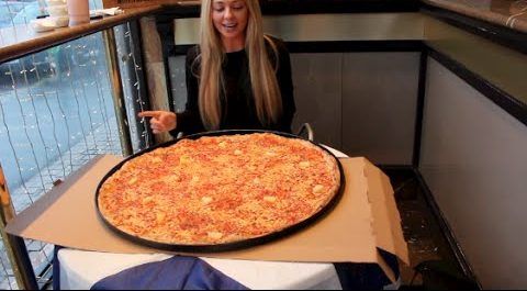 Could you eat a 27 inch Pizza? – Find out at Toni’s Pizzeria in Glasgow