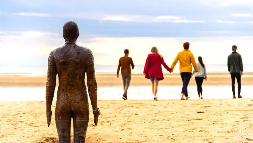 ‘Another Place’ Art Installation by Antony Gormley