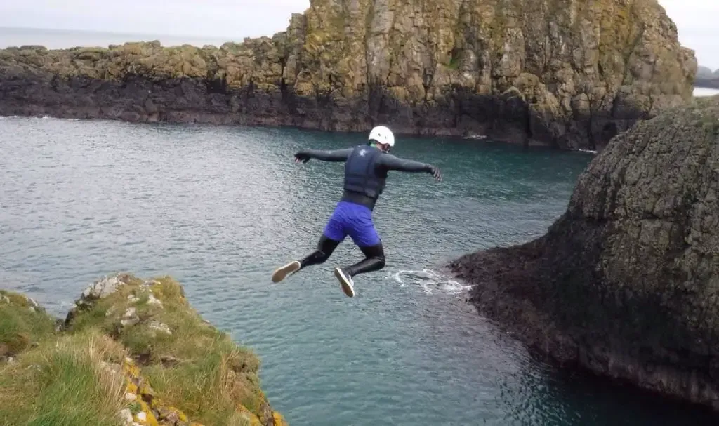 Try Cliff Jumping in Ballintoy