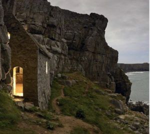 St Govan’s Chapel in Pembrokeshire