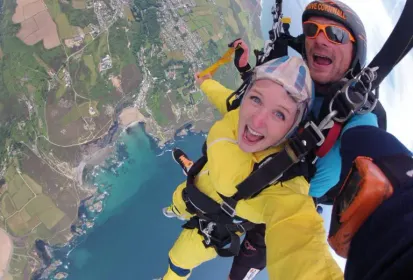 Skydiving in Cornwall