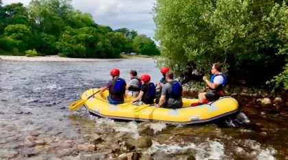 Rafting on River Ness
