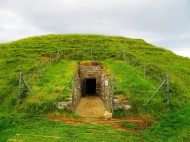 Maeshowe Chambered Cairn in Orkney