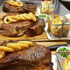 The Bucks Head 100oz Steak Challenge near Wigan