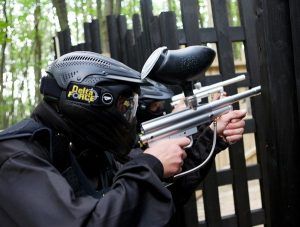 Paintballing in Cardiff