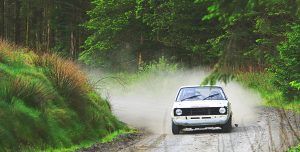 Forest Driving Experience in Caersws