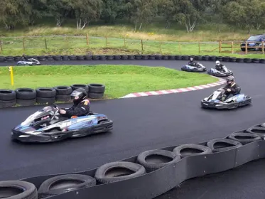 Aviemore Kart Raceway in The Highlands
