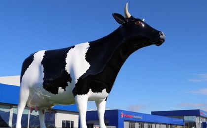 Visit the Herd of Cow Sculptures in Morrisonville
