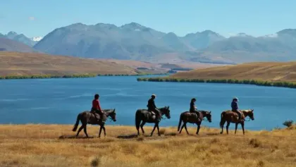 Horse Riding at Lake Tekapo