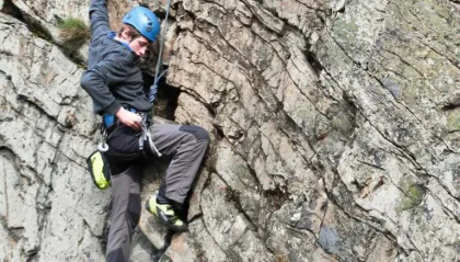 Abseiling in the Cairngorms