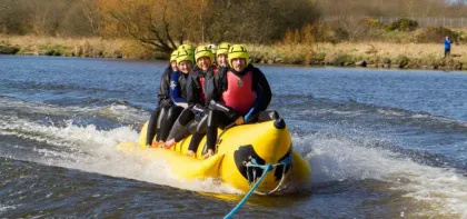 Inflatable Aqua Park and Banana Boating in County Armagh