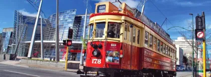 Tram Ride through Christchurch