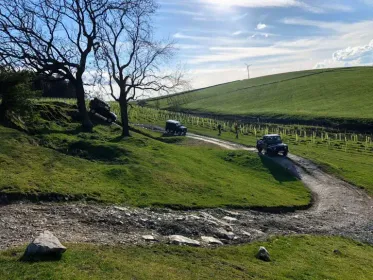 Land Rover Driving In Yorkshire