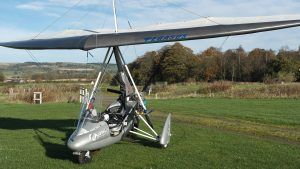 Microlight flying lessons in the East of England