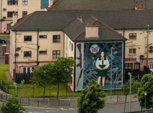Bogside Artists in County Londonderry