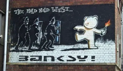 Banksy Walking Tour around Bristol