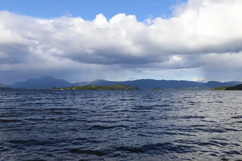 Inchmurrin Island in Loch Lomond