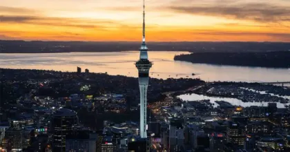 Ascend the Sky Tower in Auckland
