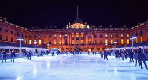 Ice skate at Somerset House with Moët and Chandon