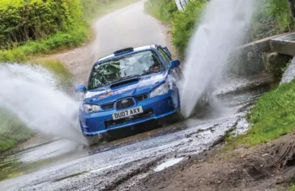 Fun Forest Rally Driving in Wales