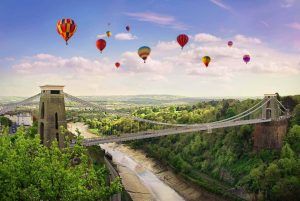 Hot Air Balloon Ride over Bristol