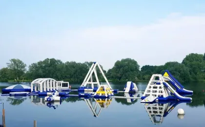 Aquapark Obstacle Course in Bedfordshire