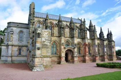 Rosslyn Chapel in Edinburgh