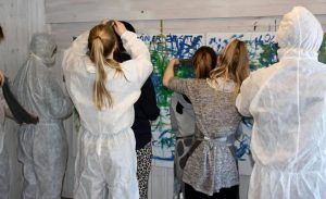 Blindfolded Painting Workshop in Iceland