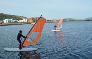 Windsurfing and Water Sports in Swansea
